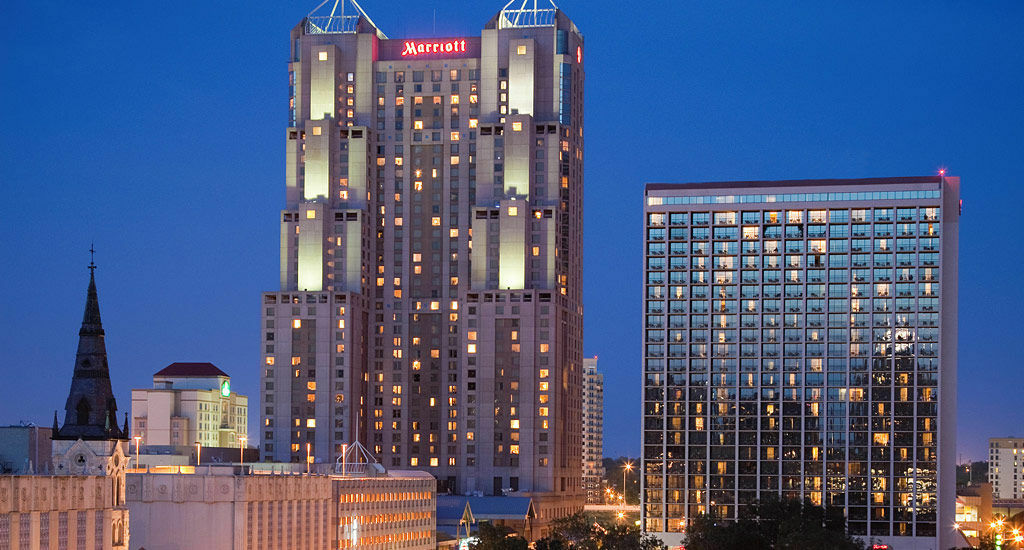 San Antonio Marriott Rivercenter On The River Walk Buitenkant foto